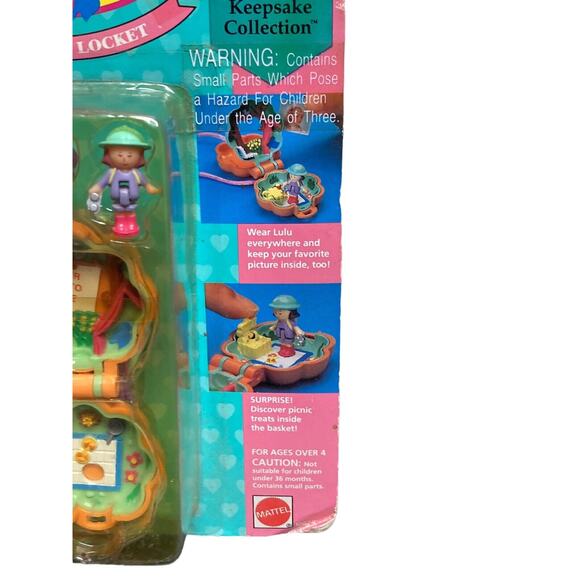 Vtg 90s Toy Polly Pocket Keepsake Camp Days Locket #10628 Mattel Bluebird 1993 - Picture 2 of 7